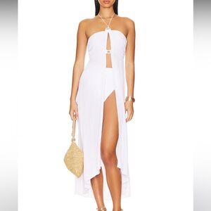Catcha Breeze Maxi Top in White lovers&friends
